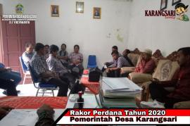 RAPAT KOORDINASI PERTAMA DI TAHUN 2020.